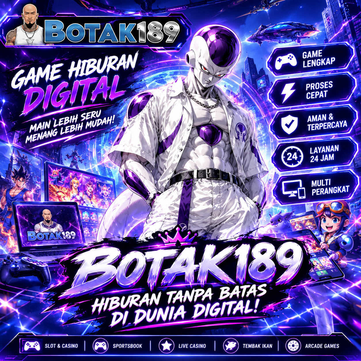 Banner BOTAK189 Hiburan Digital dan Portal Situs Resmi
